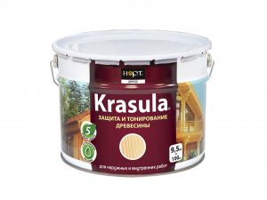 Тонирующий состав для древесины Krasula - Белый/white, 0,9л