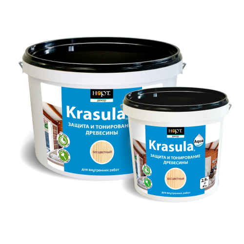 Тонирующий состав для древесины Krasula Aqua